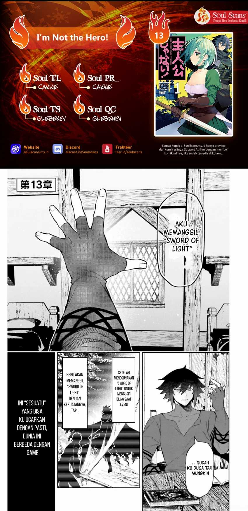 Shujinkou Janai! chapter 13 halaman 1