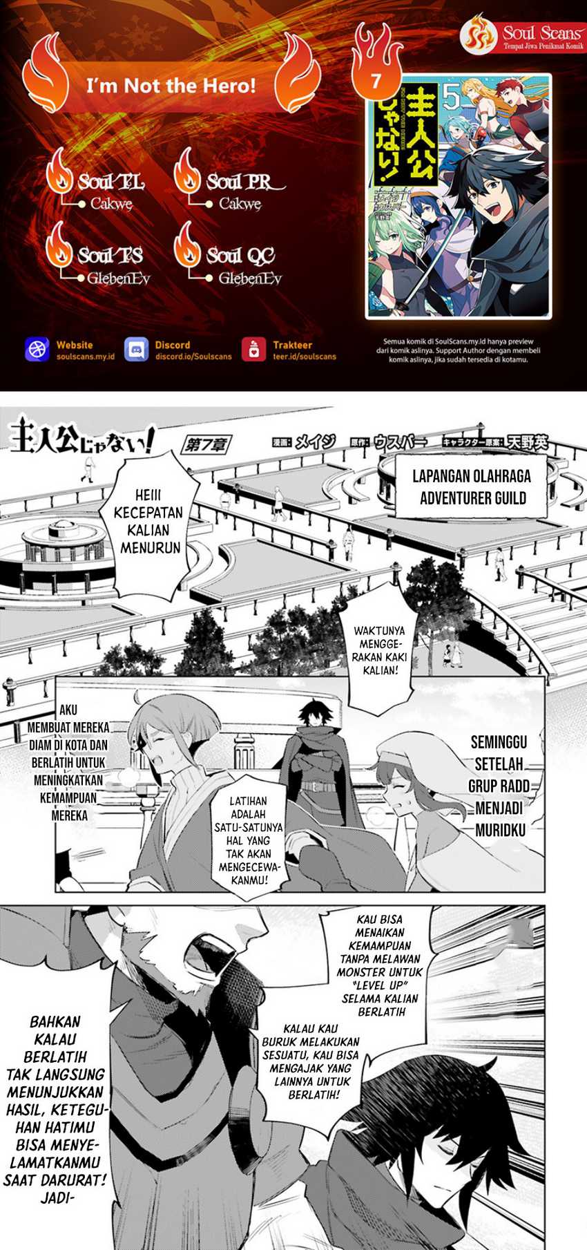 Shujinkou Janai! Bab 7 halaman 1