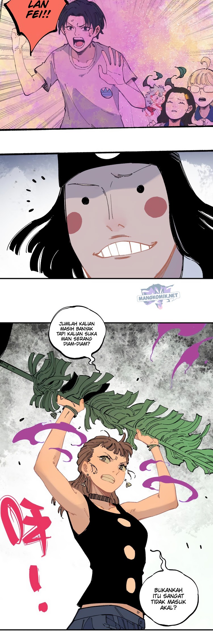 Siblings with a Mountain Man chapter 57 halaman 4