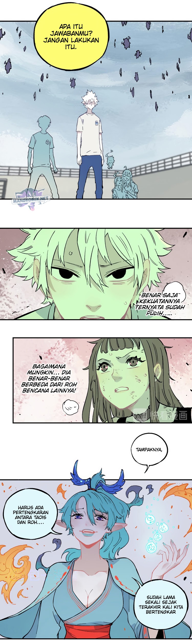 Siblings with a Mountain Man chapter 59 halaman 9