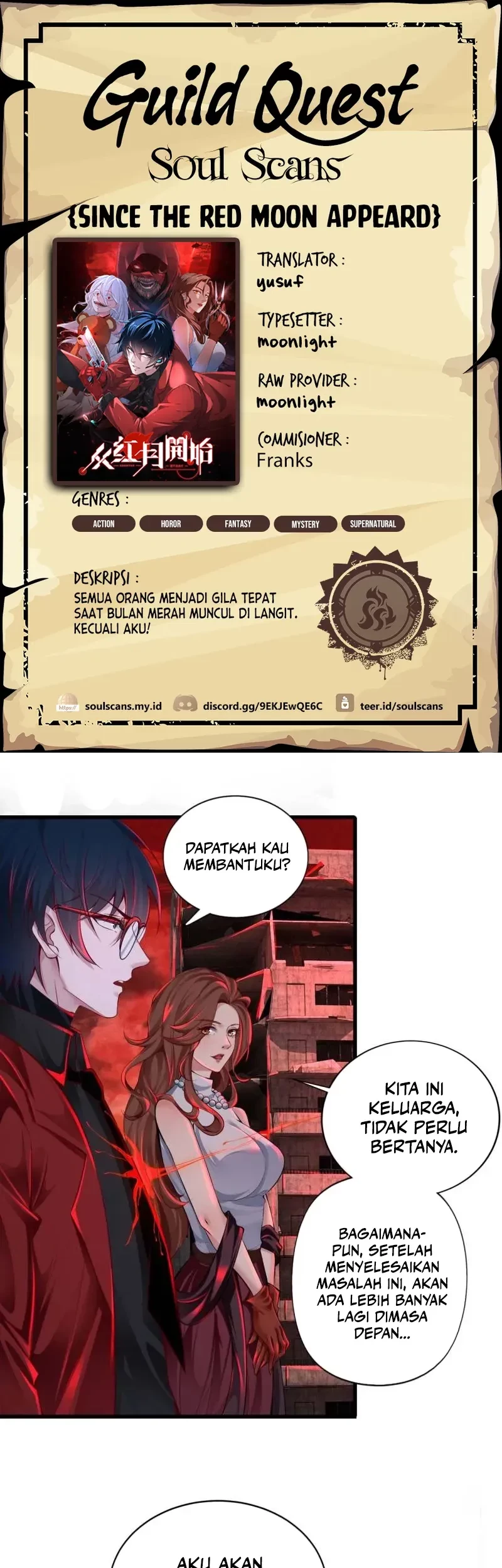 Since The Red Moon Appeared Bab 106 halaman 1