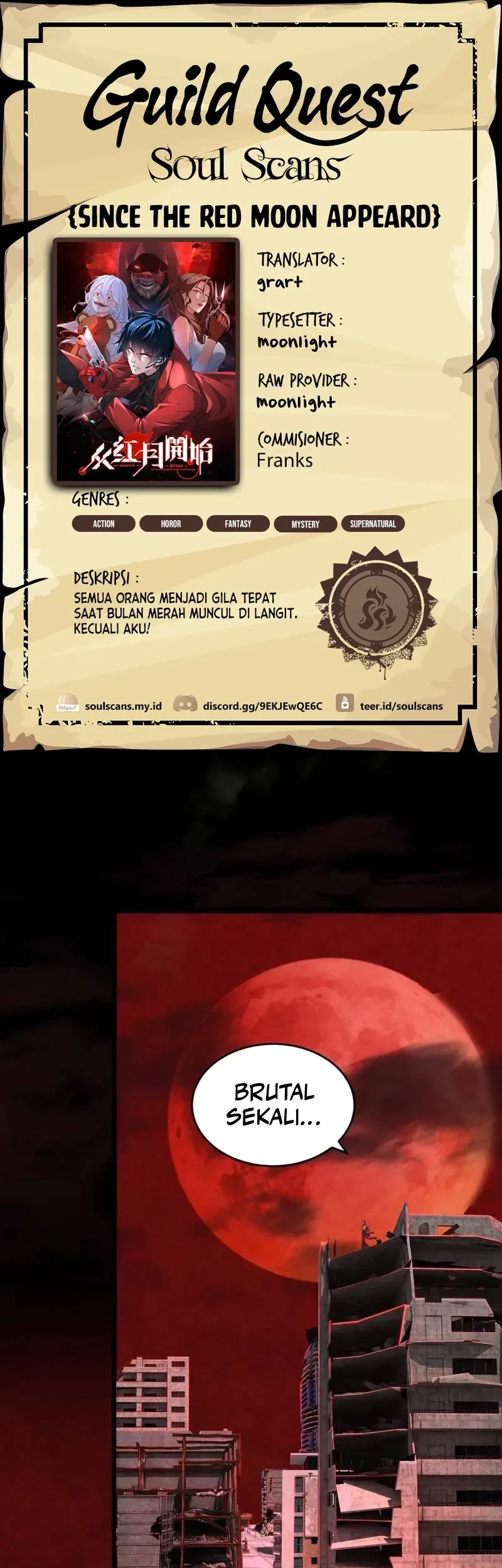 Since The Red Moon Appeared chapter 108 halaman 1