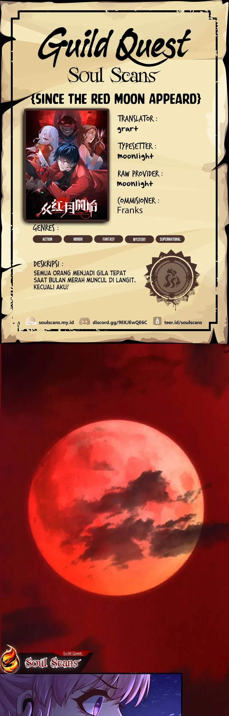 Since The Red Moon Appeared Bab 109 halaman 1