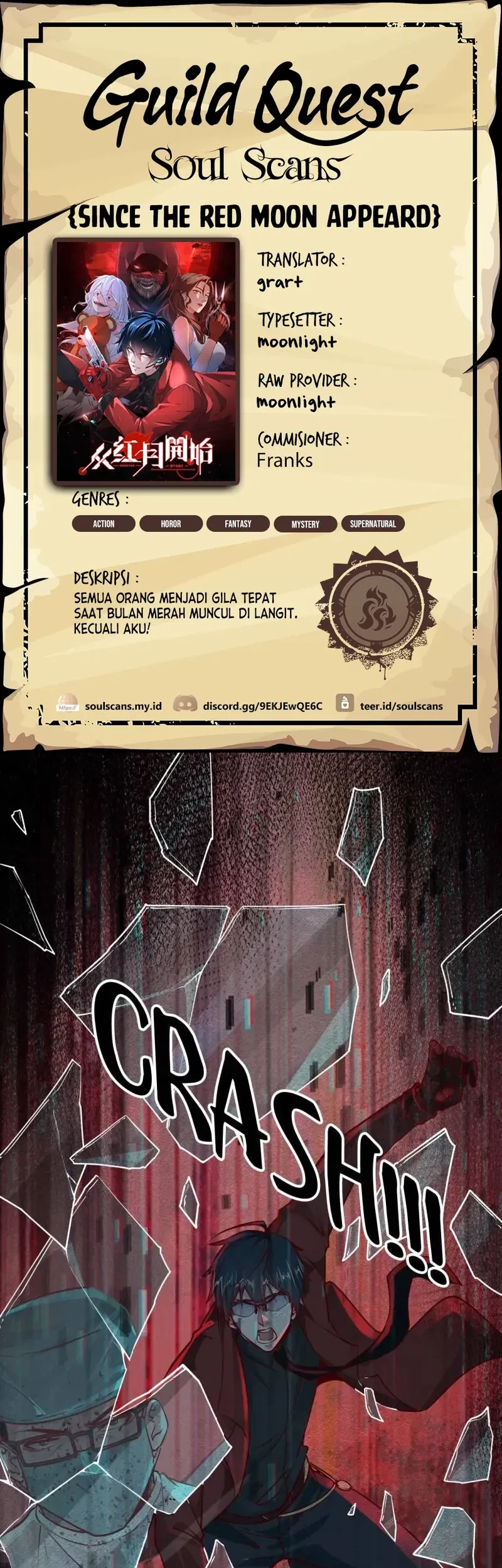 Since The Red Moon Appeared chapter 110 halaman 1