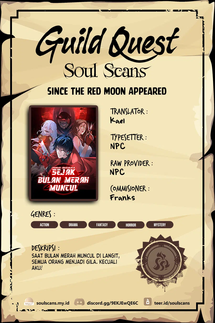 Since The Red Moon Appeared Bab 113 halaman 1
