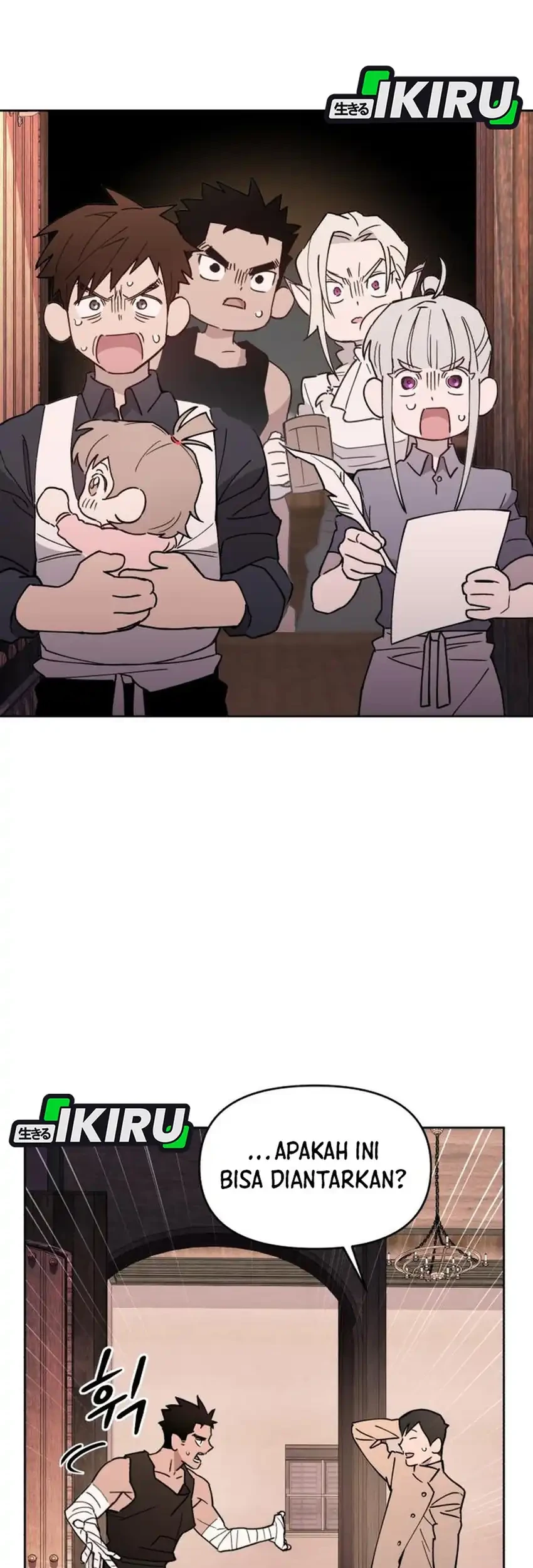 Single Dad in Another World Bab 24 halaman 54