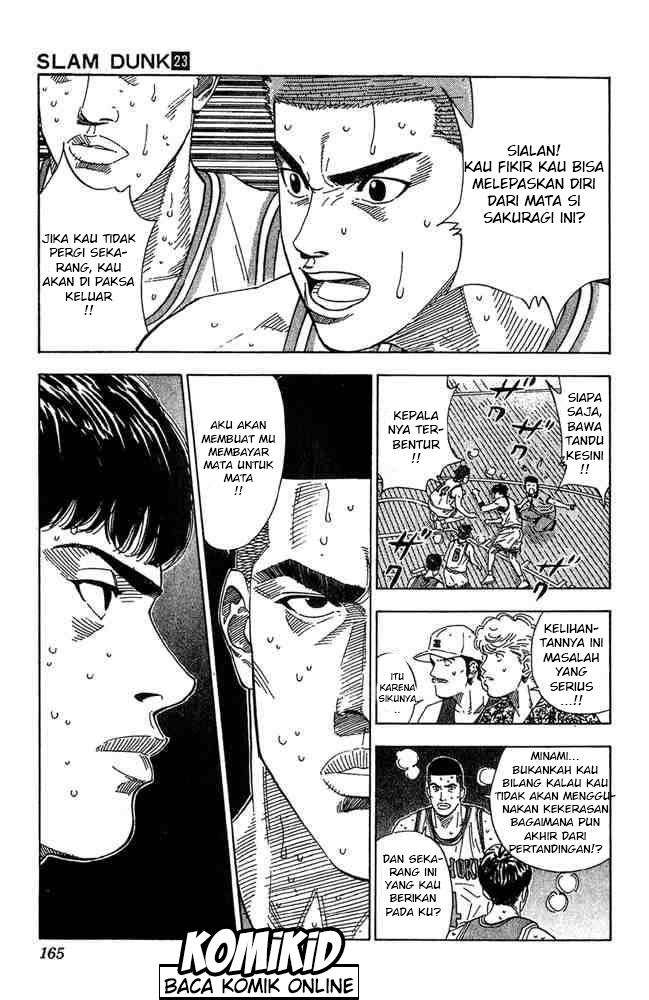Slam Dunk Bab 205 halaman 19
