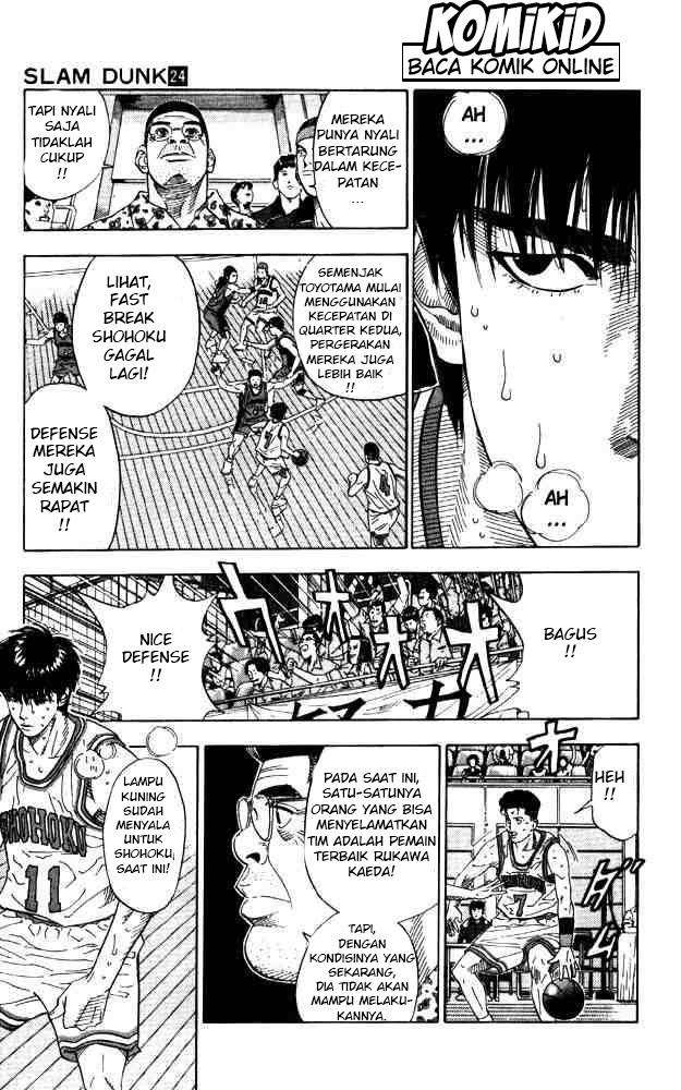 Slam Dunk Bab 208 halaman 15