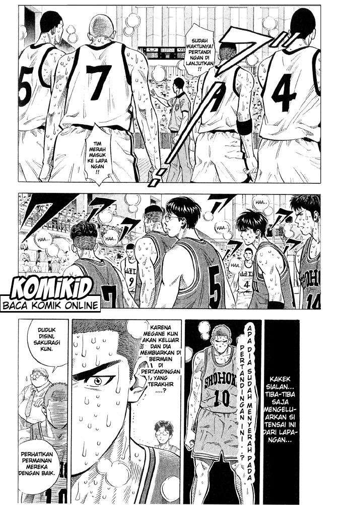 Slam Dunk Bab 240 halaman 18