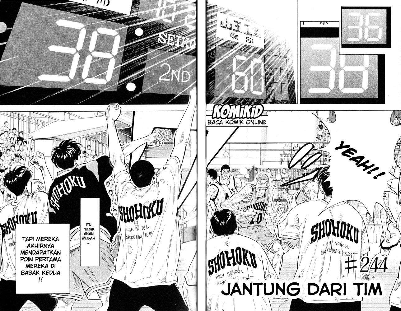 Slam Dunk Bab 244 halaman 3