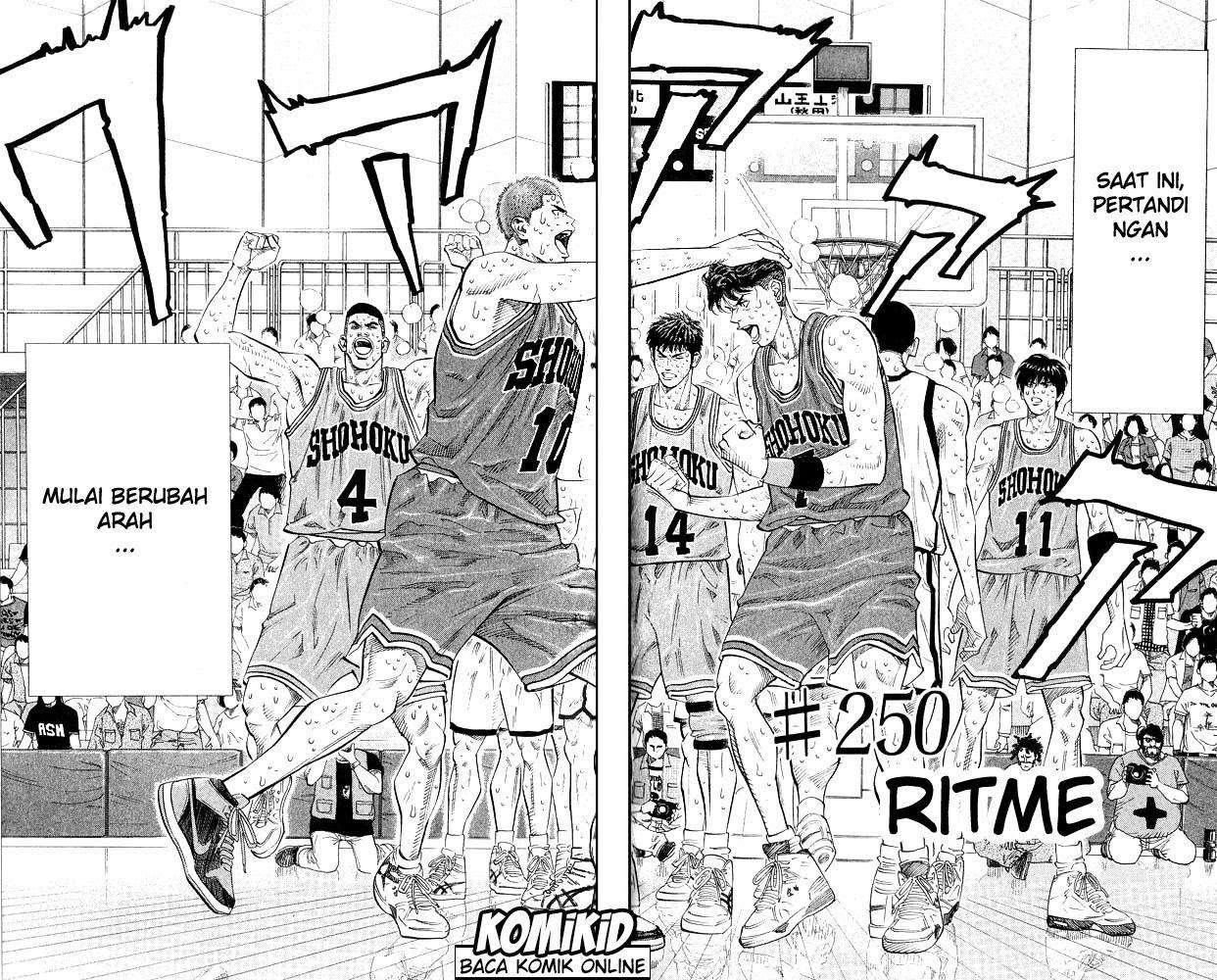 Slam Dunk Bab 250 halaman 7