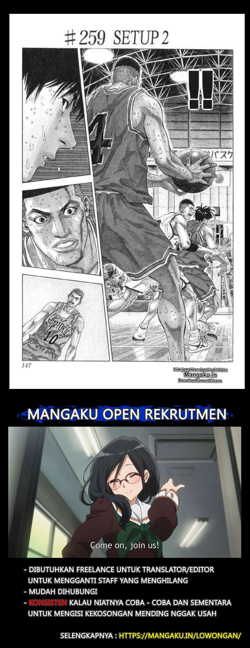 Slam Dunk Bab 259 halaman 2