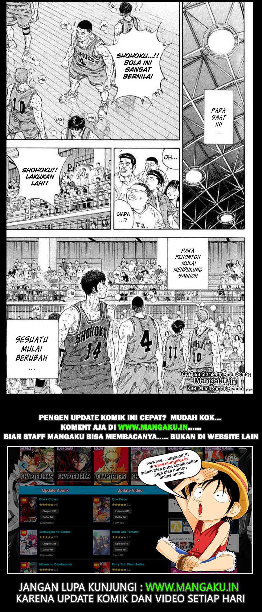 Slam Dunk Bab 264 halaman 20