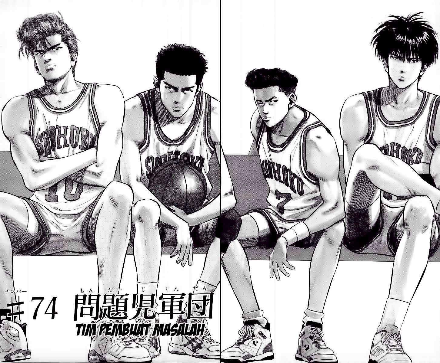 Slam Dunk Bab 74 halaman 3