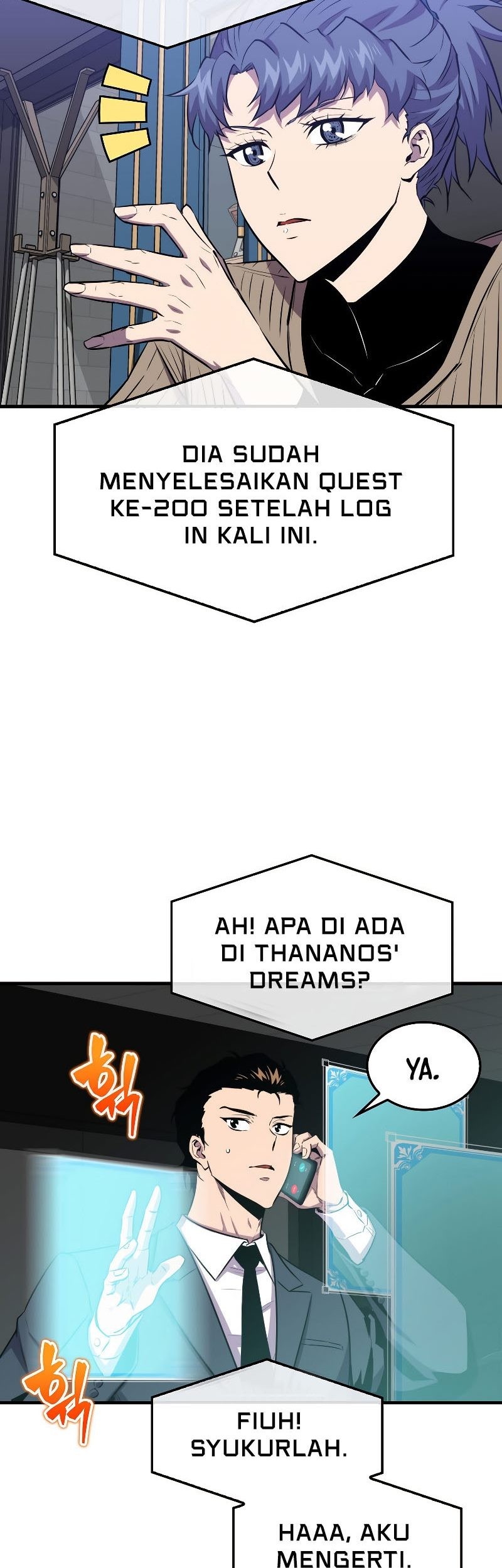 Sleeping Ranker Bab 100 halaman 34