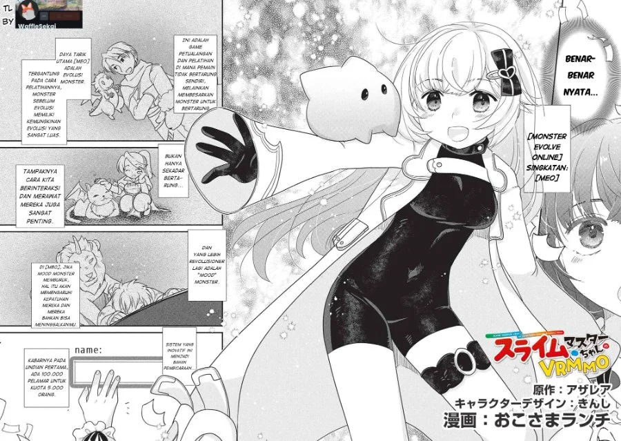 Slime Master-chan no VRMMO Bab 1 halaman 2