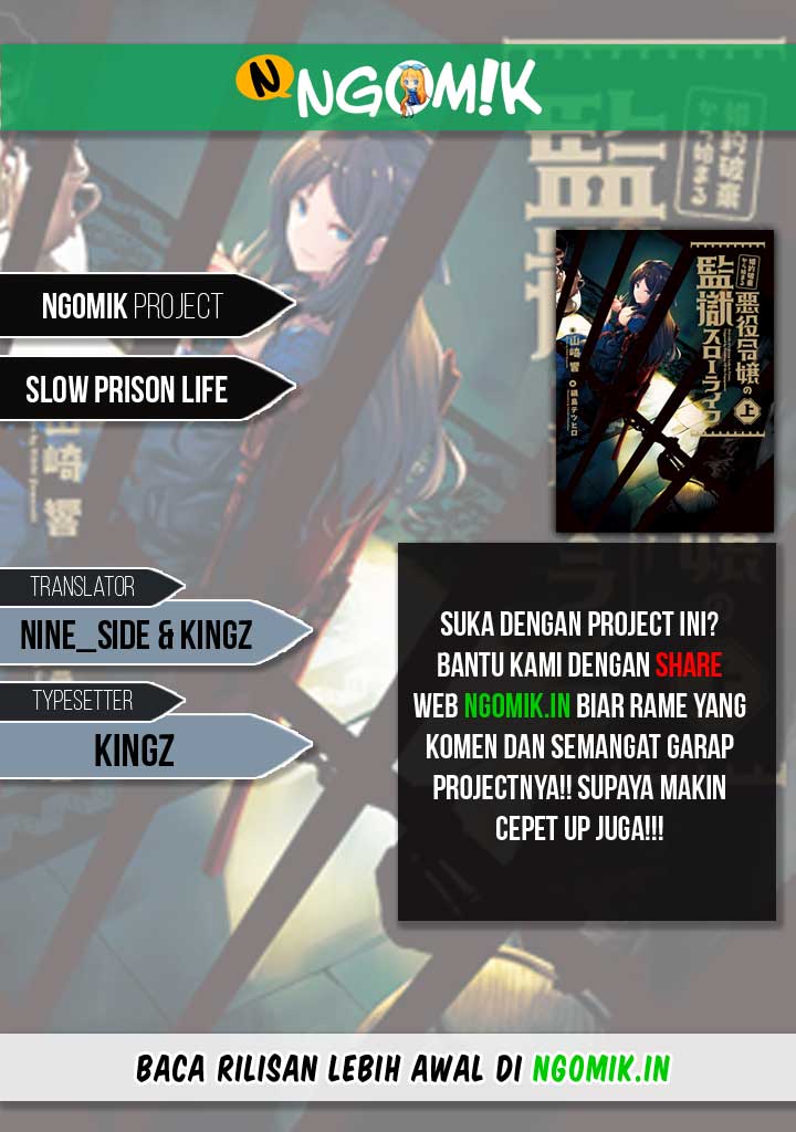 Slow Prison Life chapter 1.1 halaman 1