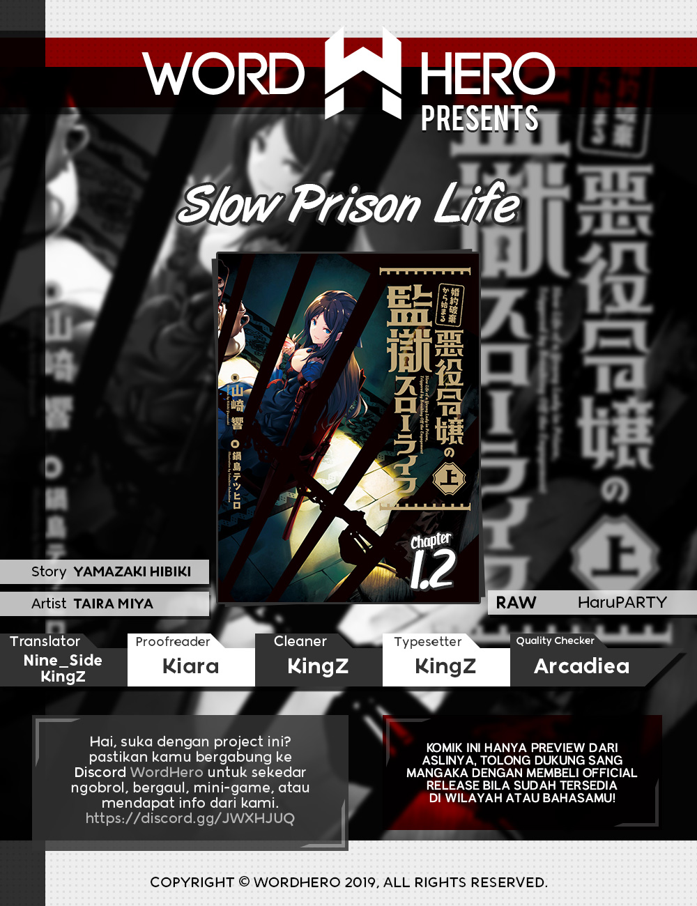 Slow Prison Life Bab 1.2 halaman 1