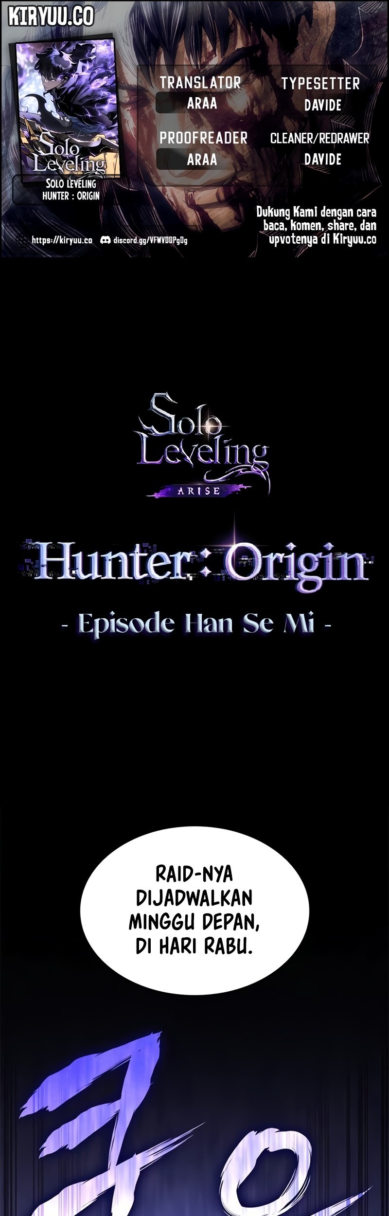 Solo Leveling ARISE: Hunter Origin Bab 5 halaman 1
