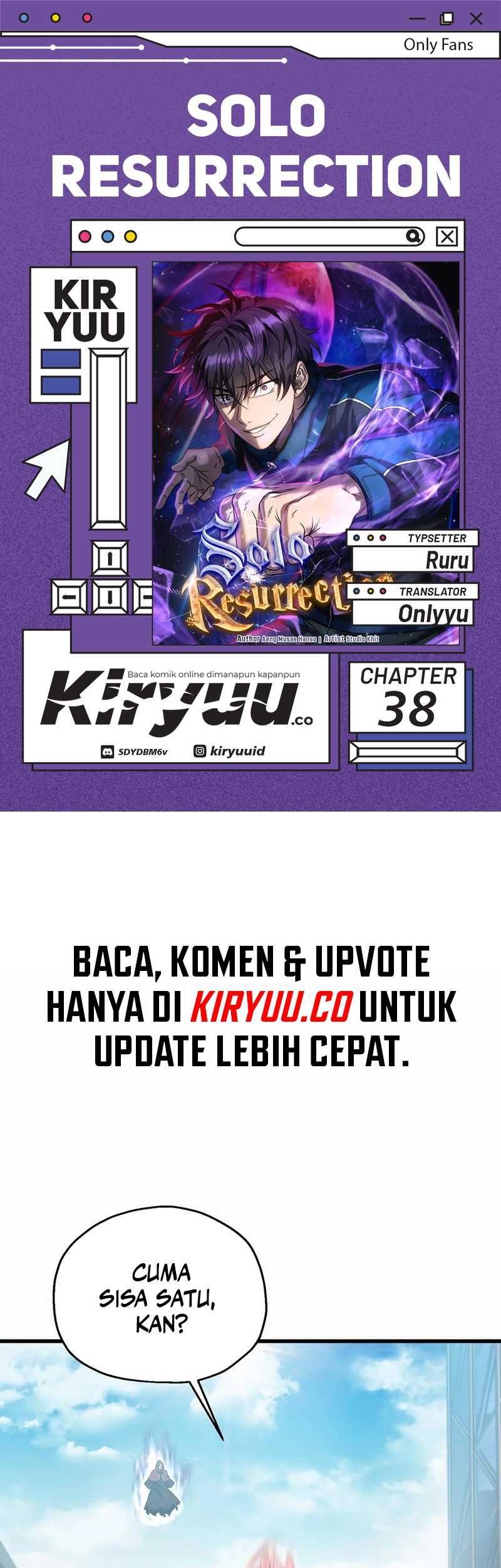 Solo Resurrection Bab 38 halaman 1