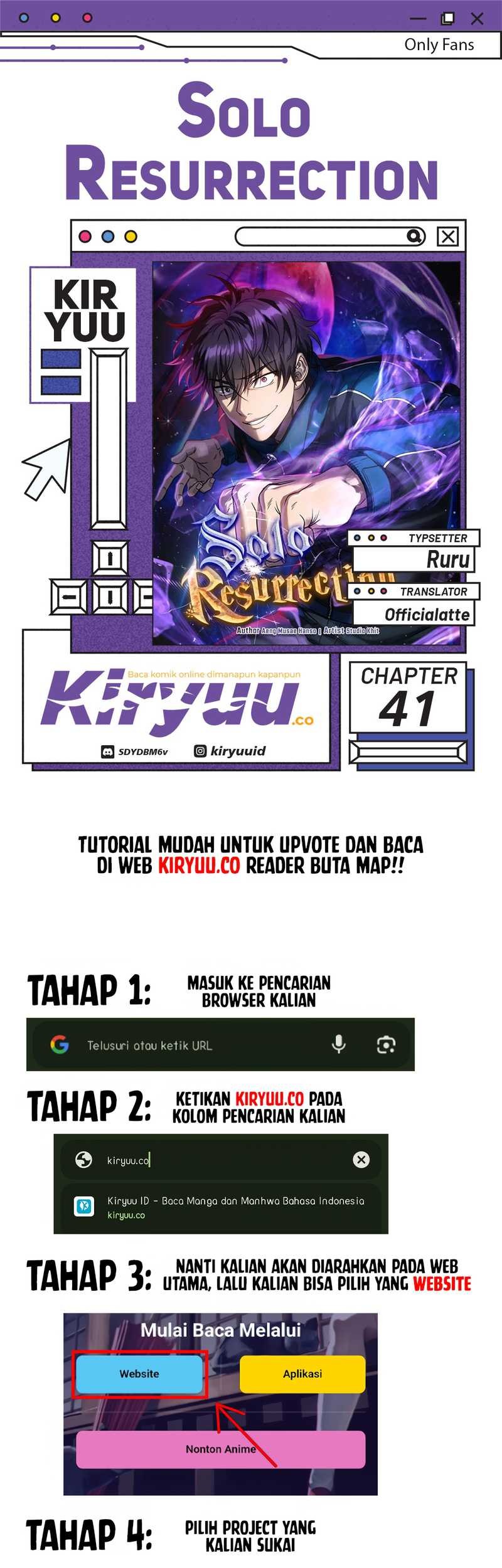 Solo Resurrection Bab 41 halaman 1