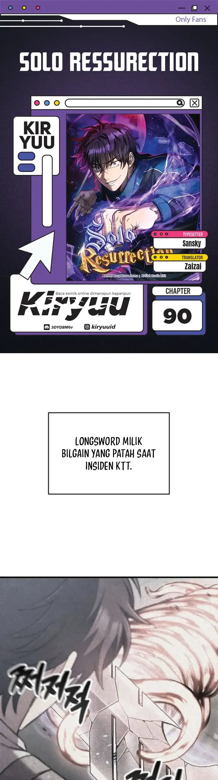 Solo Resurrection Bab 90 halaman 1