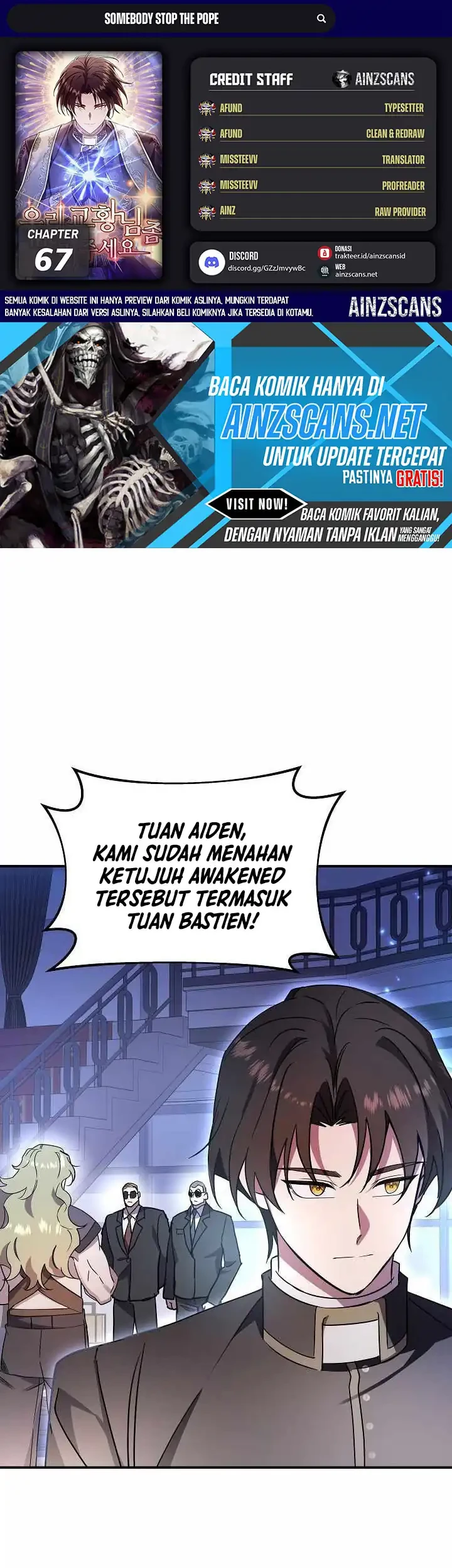 Somebody Stop the Pope Bab 67 halaman 1