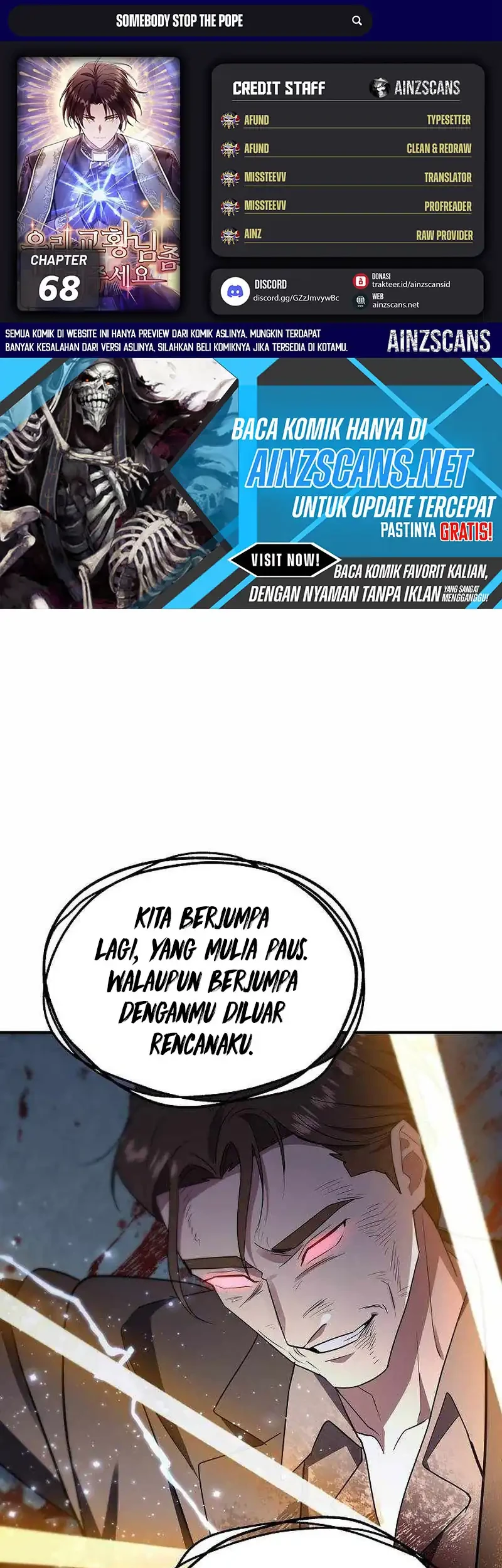 Somebody Stop the Pope Bab 68 halaman 1