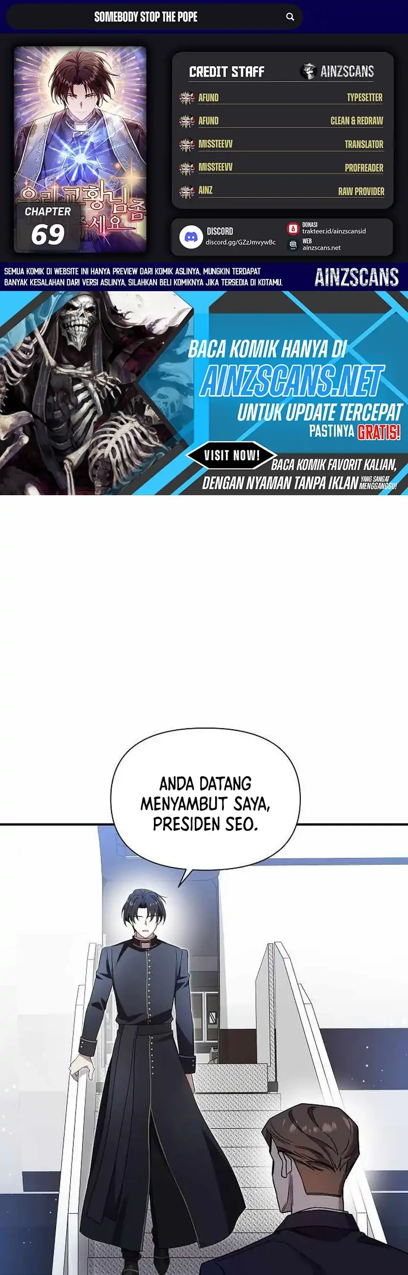 Somebody Stop the Pope Bab 69 halaman 1