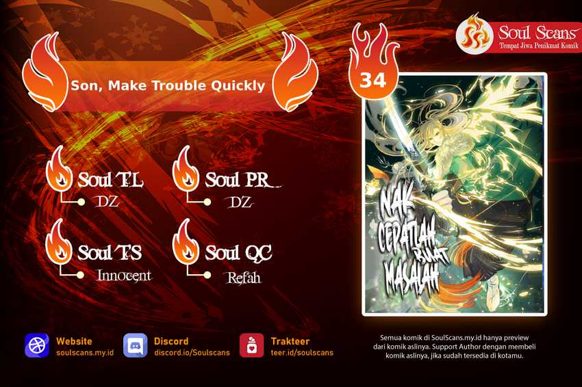 Son, Make Trouble Quickly Bab 34 halaman 1