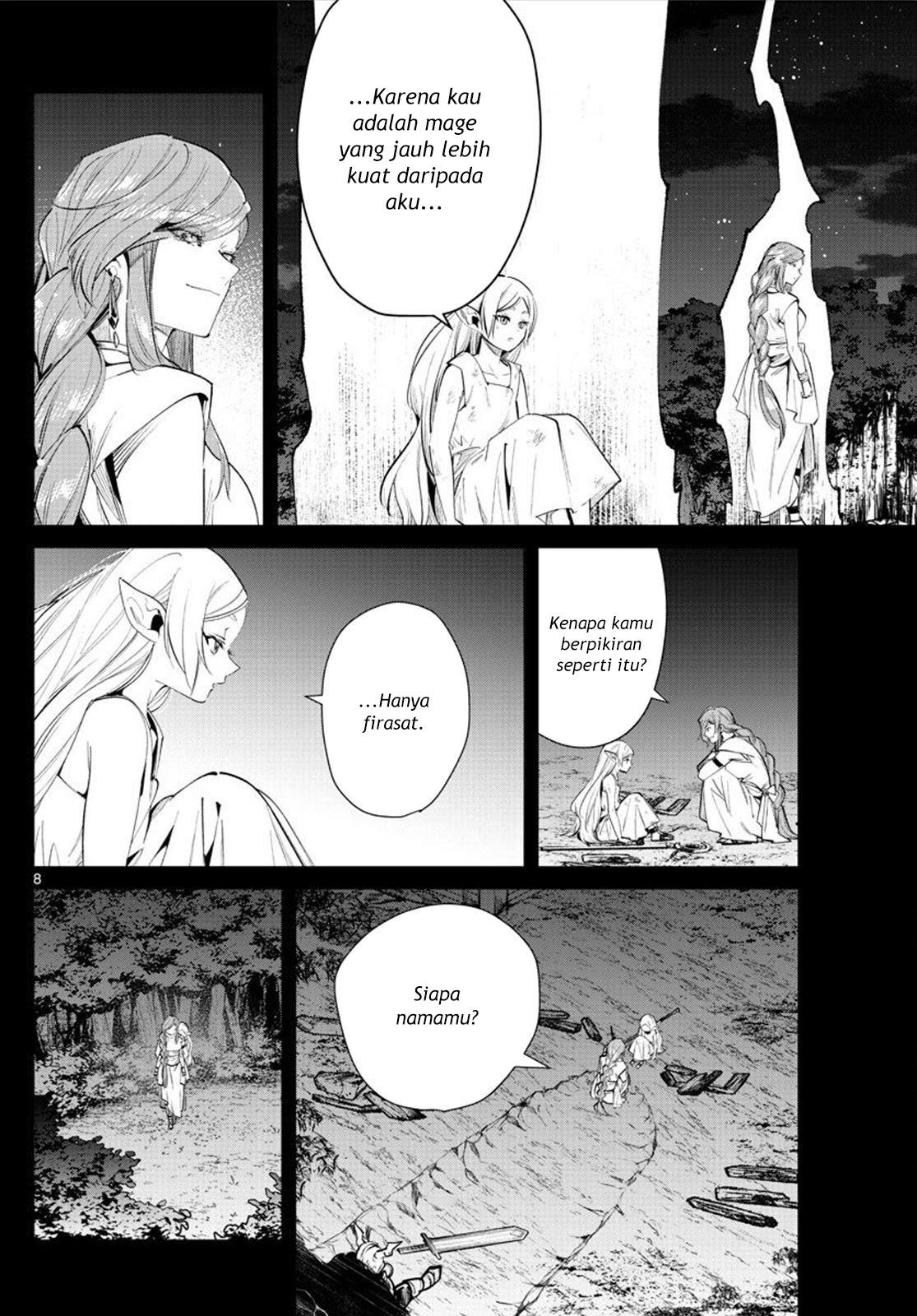 Sousou no Frieren Bab 21 halaman 8