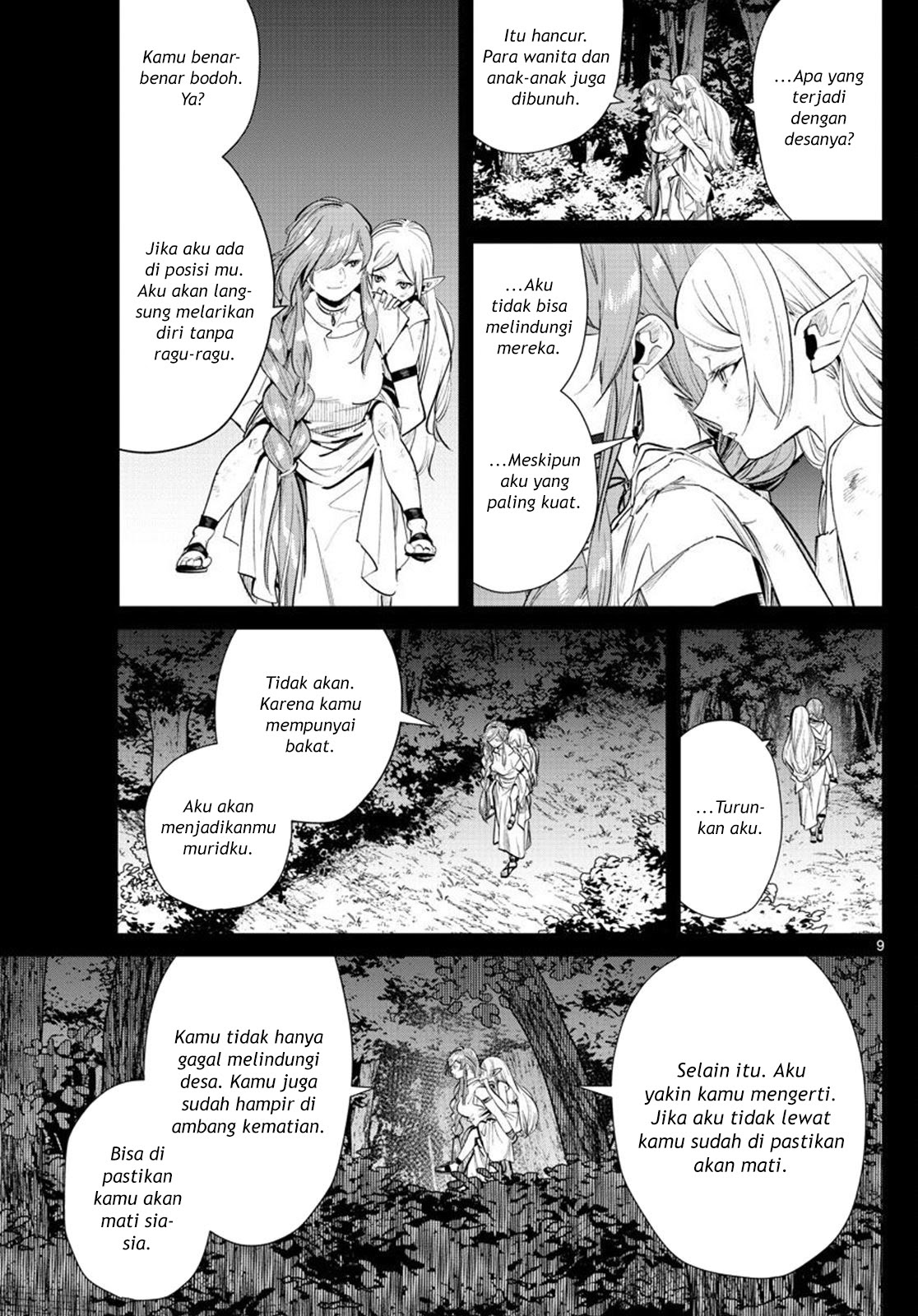 Sousou no Frieren Bab 21 halaman 9