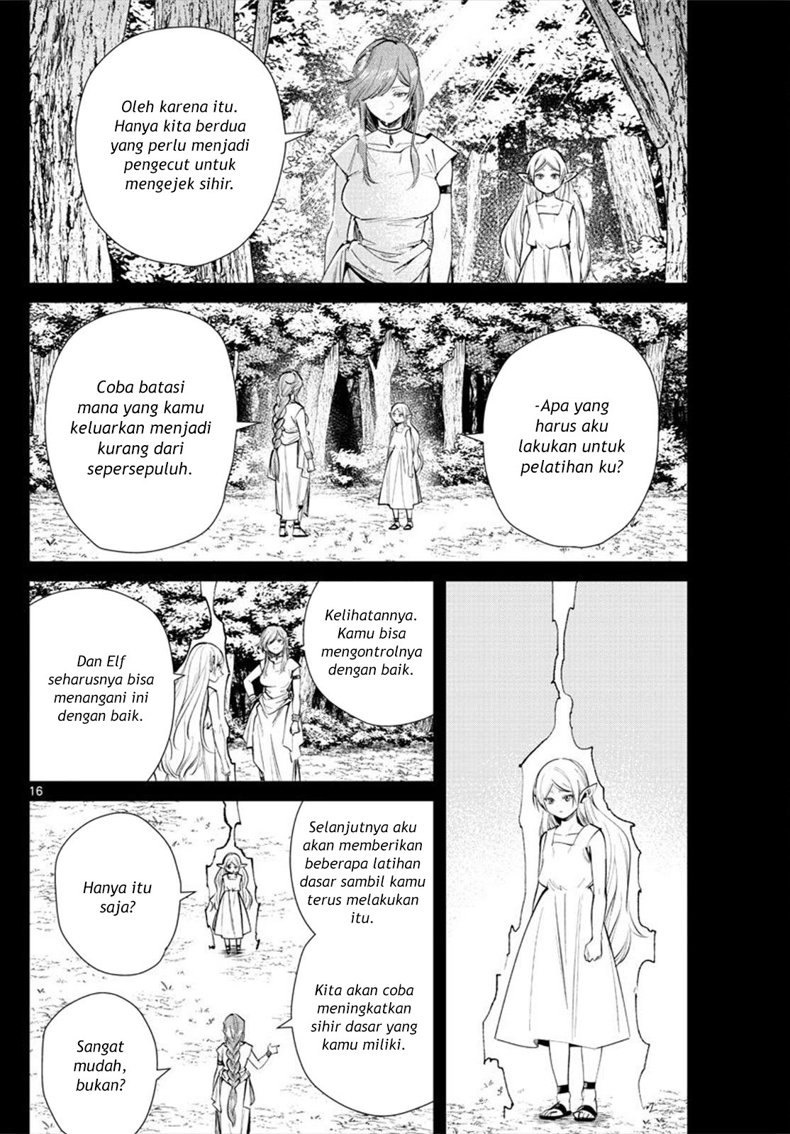 Sousou no Frieren Bab 21 halaman 16
