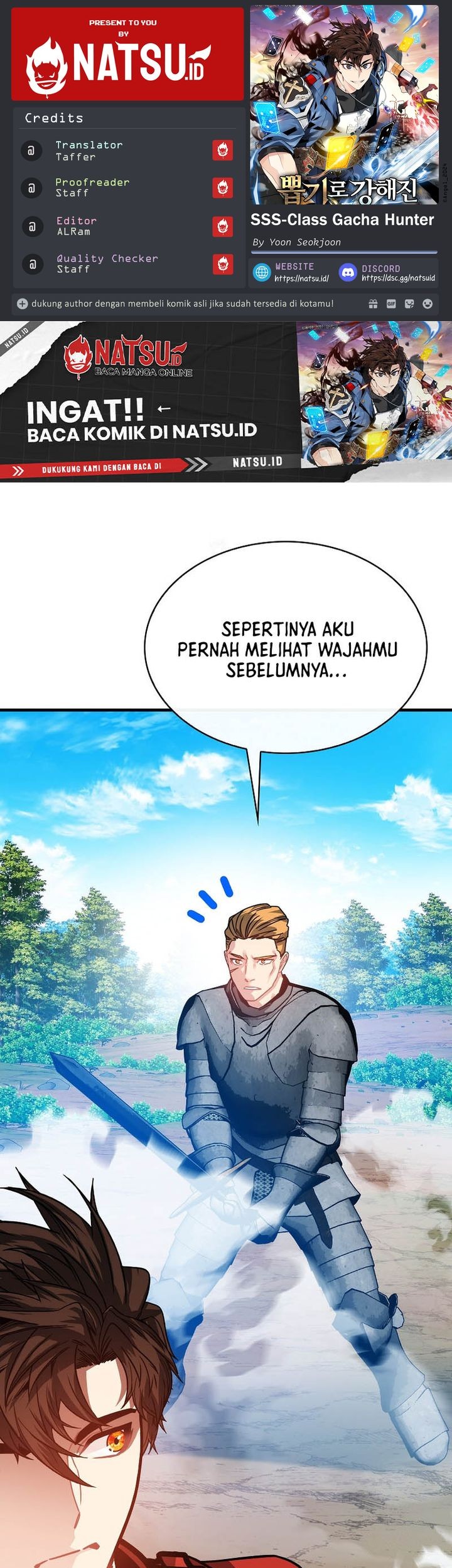 SSS-Class Gacha Hunter Bab 101 halaman 1