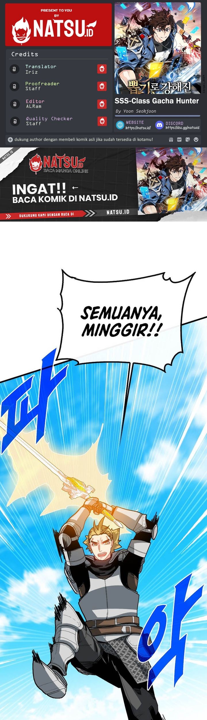 SSS-Class Gacha Hunter Bab 107 halaman 1