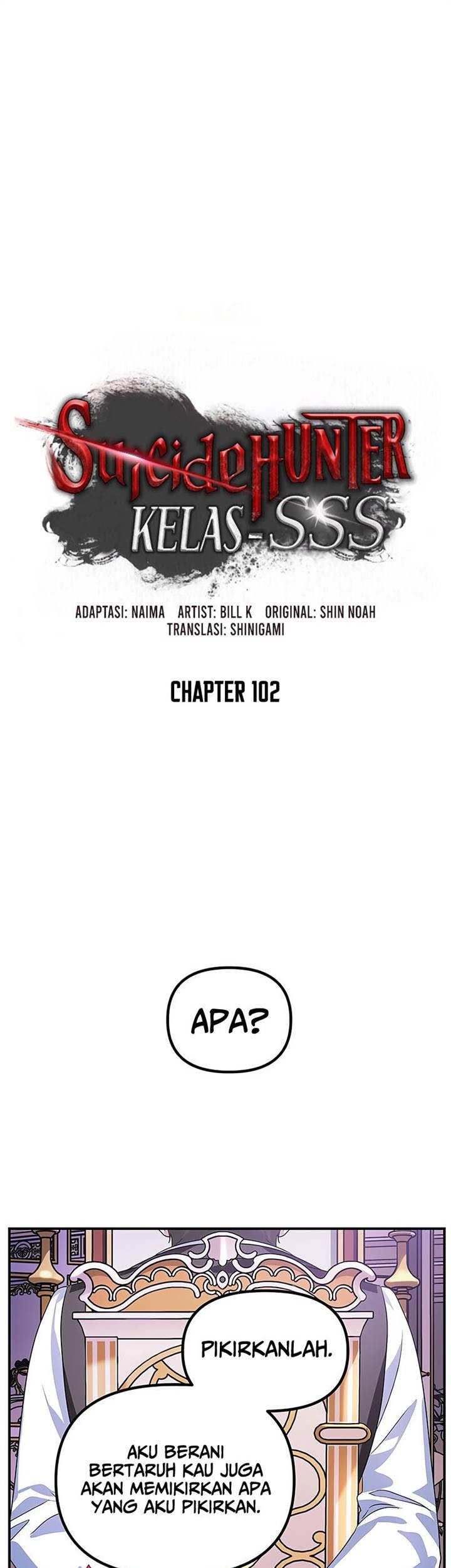 SSS-Class Suicide Hunter Bab 102 halaman 1