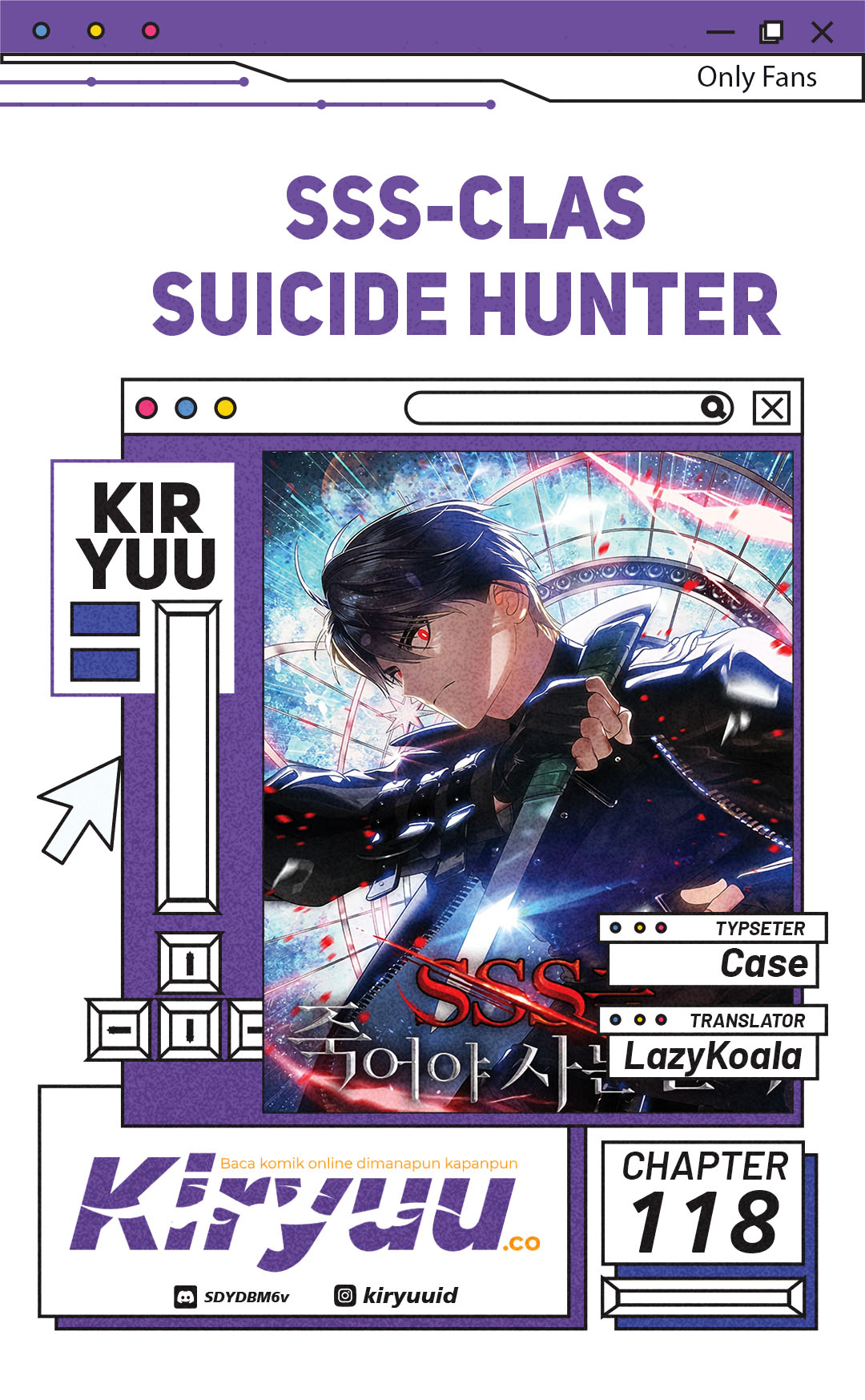 SSS-Class Suicide Hunter chapter 118 halaman 1