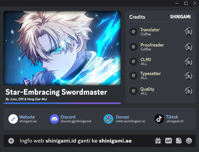 Star-Embracing Swordmaster chapter 10 halaman 1