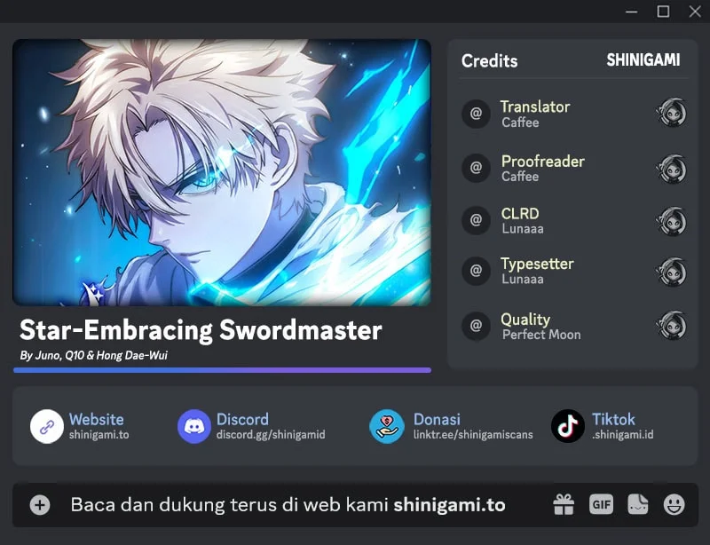 Star-Embracing Swordmaster Bab 130 halaman 1