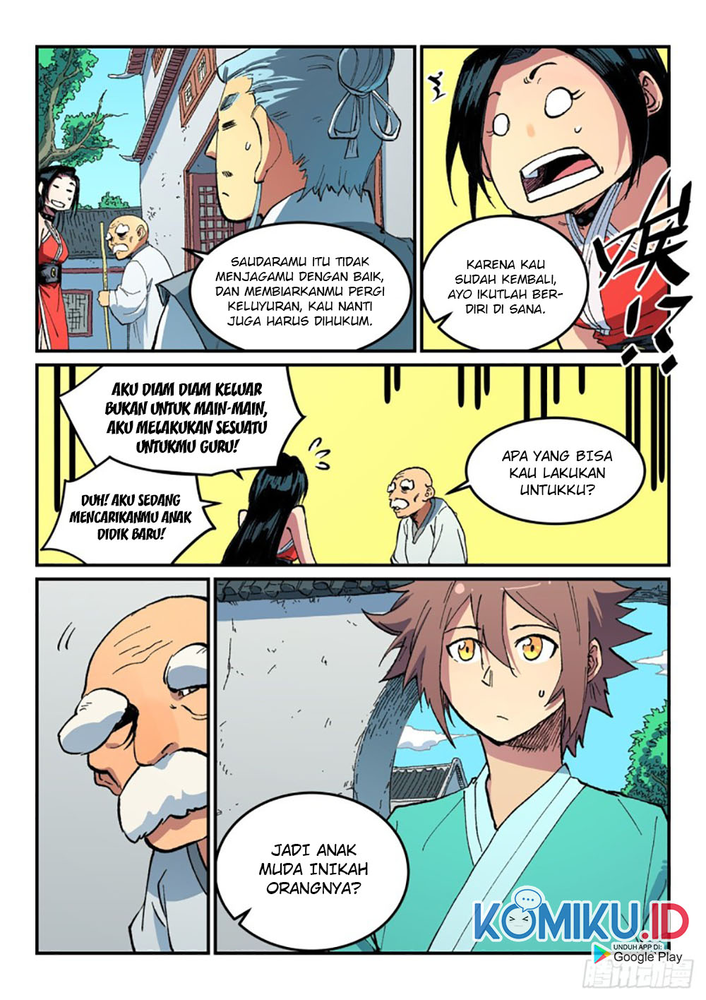 Star Martial God Technique Bab 484 halaman 6