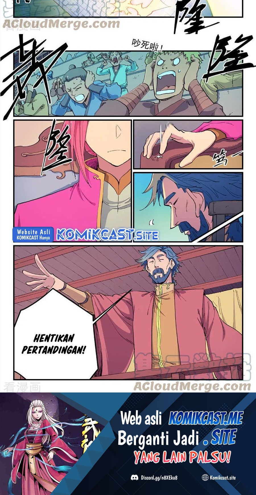 Star Martial God Technique Bab 606 halaman 8