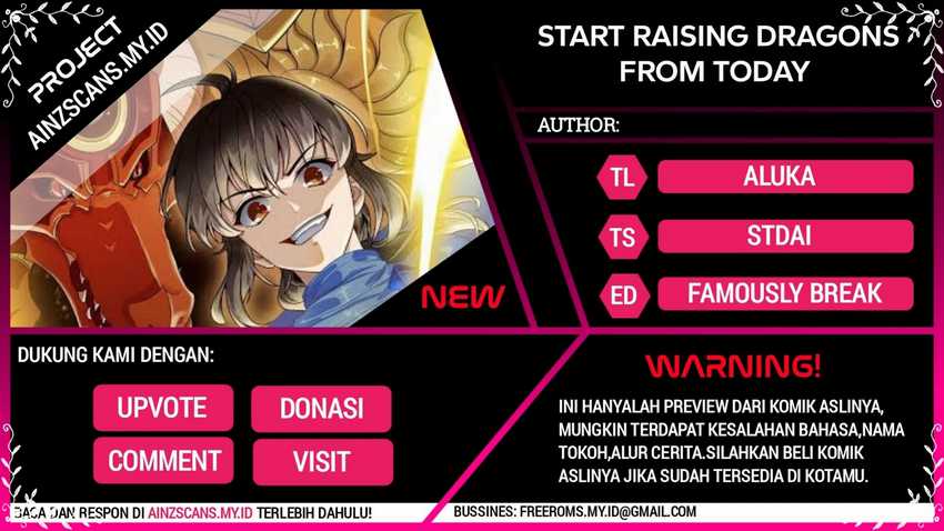 Start Raising Dragons From Today chapter 06 halaman 1