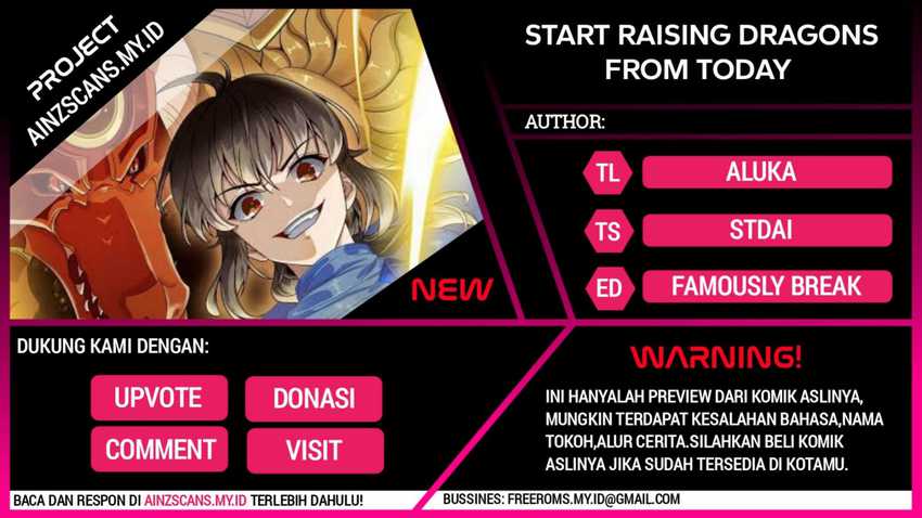 Start Raising Dragons From Today chapter 07 halaman 1