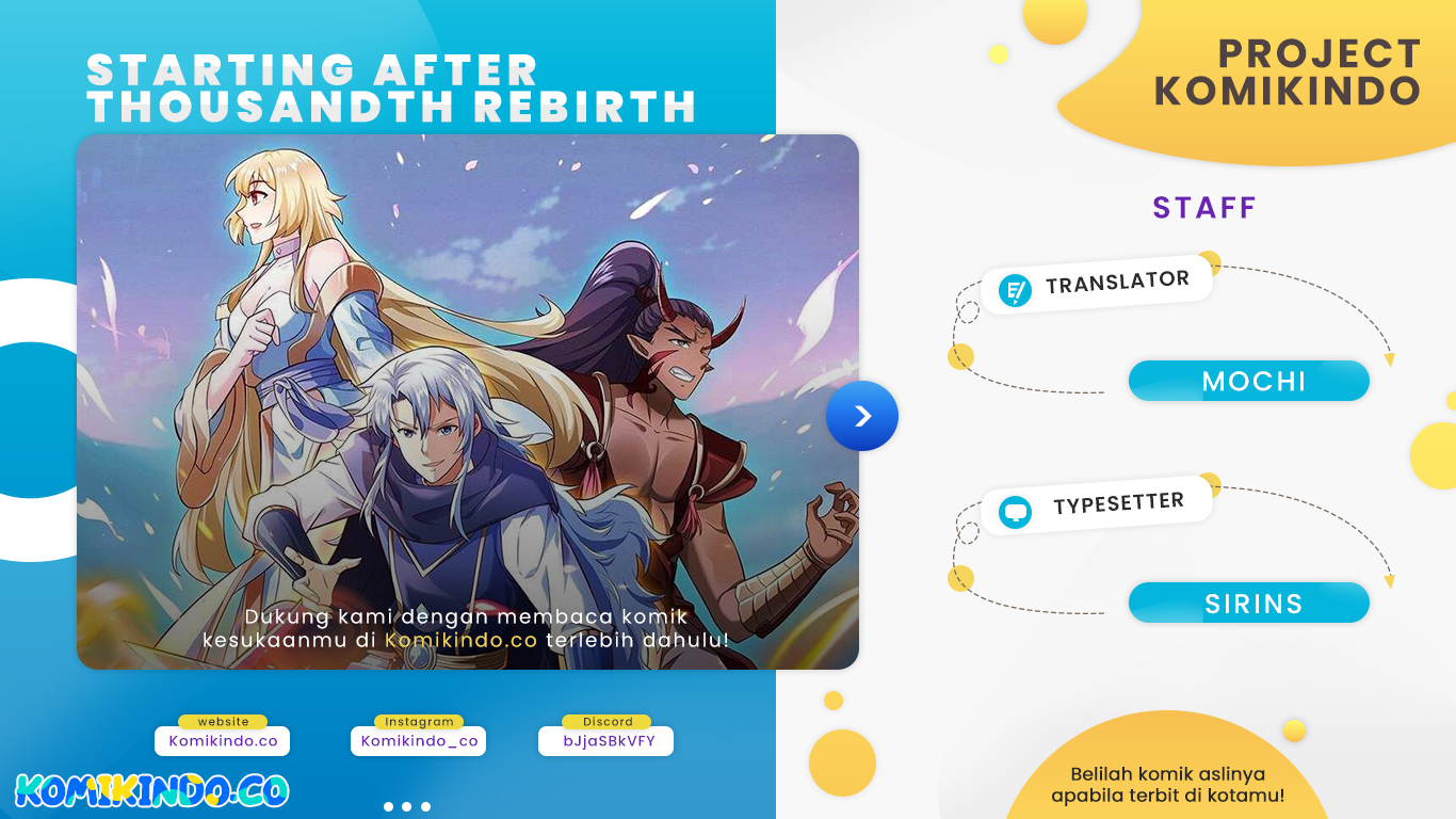 Starting After Thousandth Rebirth chapter 13 halaman 1