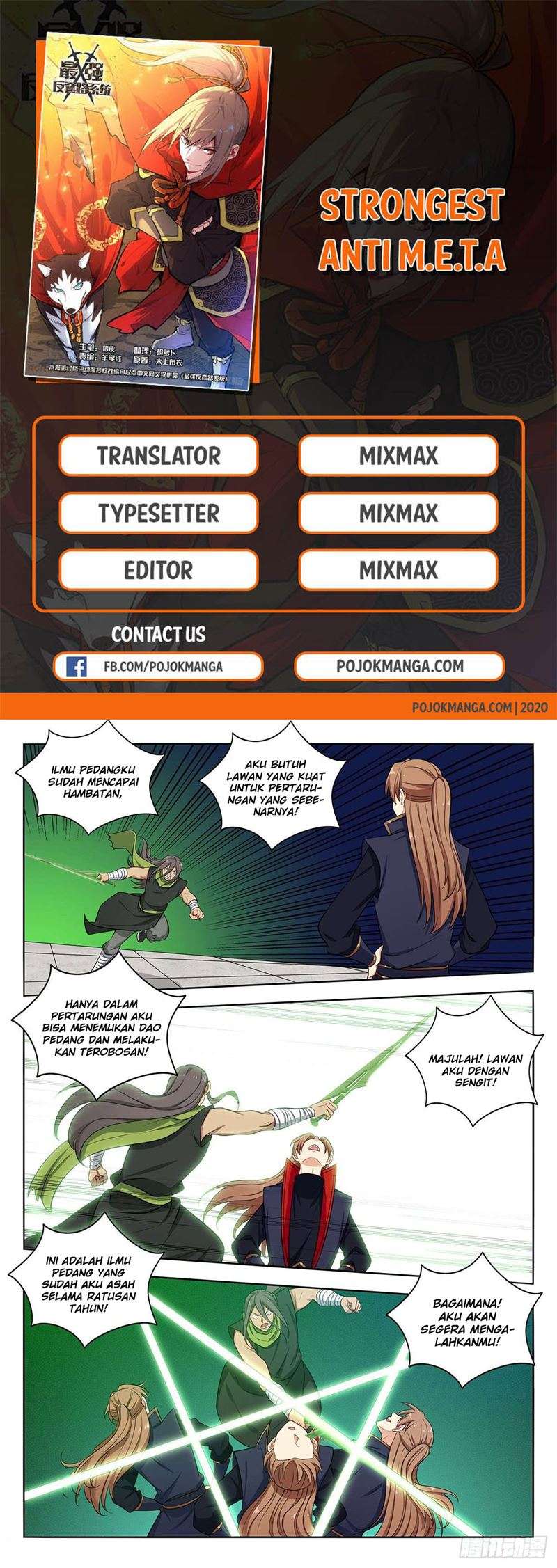 Strongest Anti M.E.T.A chapter 394 halaman 1