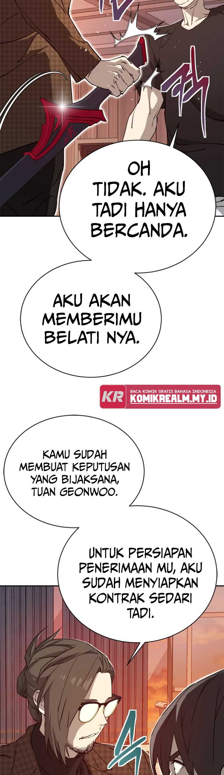 Strongest Level 1 Player Bab 20 halaman 14