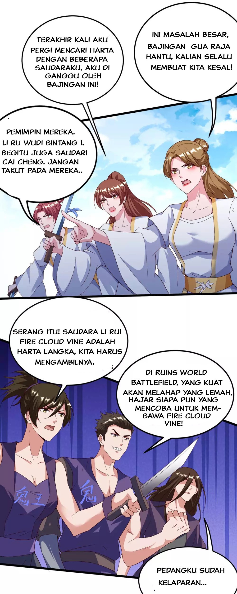 Strongest Leveling Bab 133 halaman 17