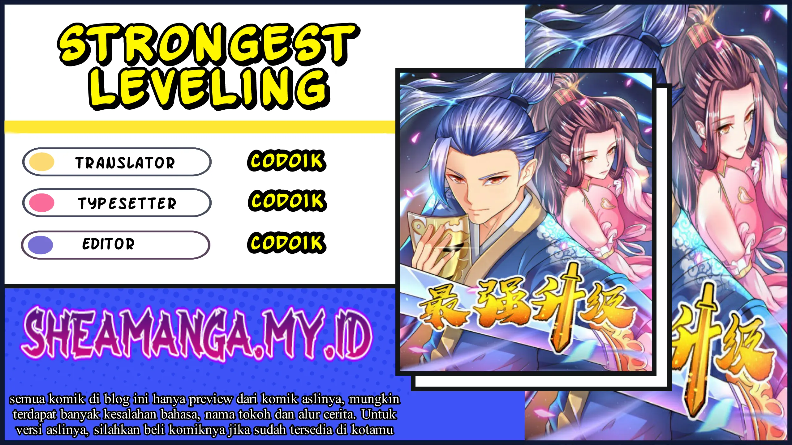 Strongest Leveling Bab 201 halaman 1