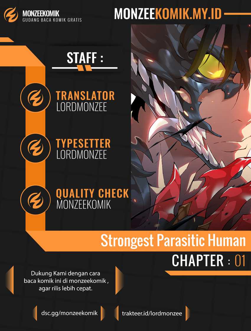 Strongest Parasitic Human chapter 1 halaman 1