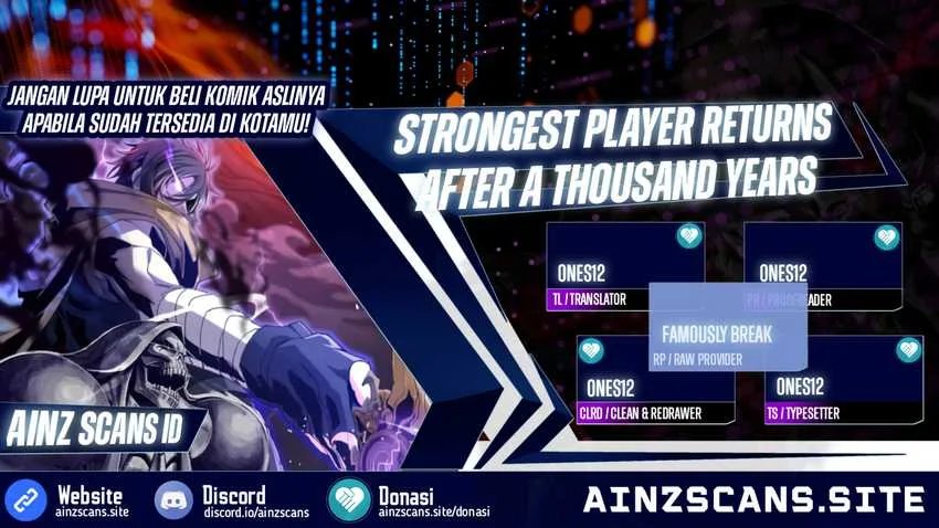 Strongest Player Returns After A Thousand Years chapter 6 halaman 1